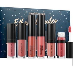 bareMinerals Ethereal Nudes 6 Piece Mini Lip Set